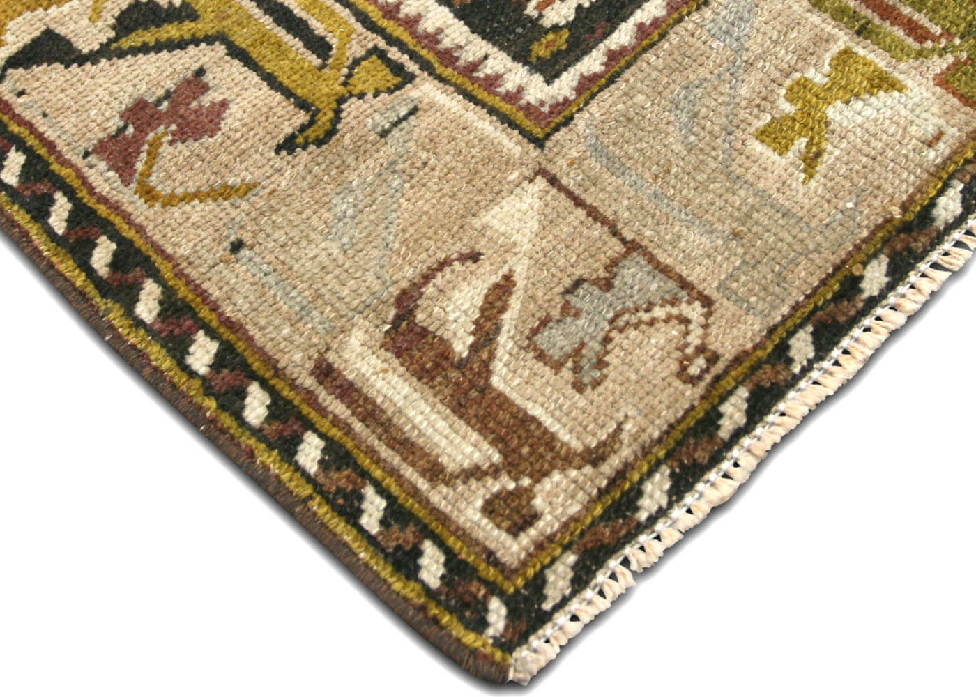 Vintage Turkish Oushak Rug - 3'10" x 6'6" - 160129