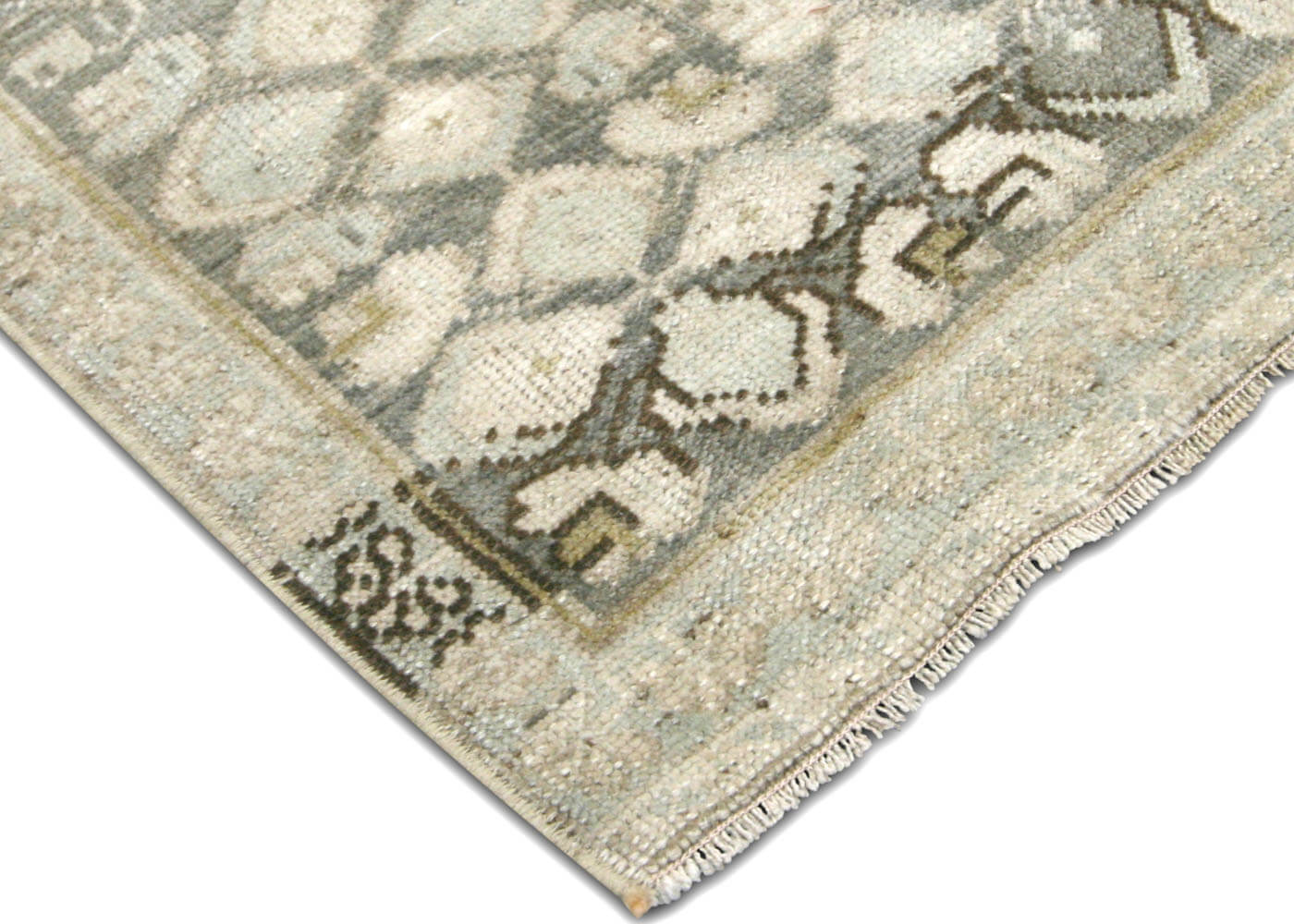 Vintage Turkish Oushak Rug - 6'6" x 11'1" - 160134