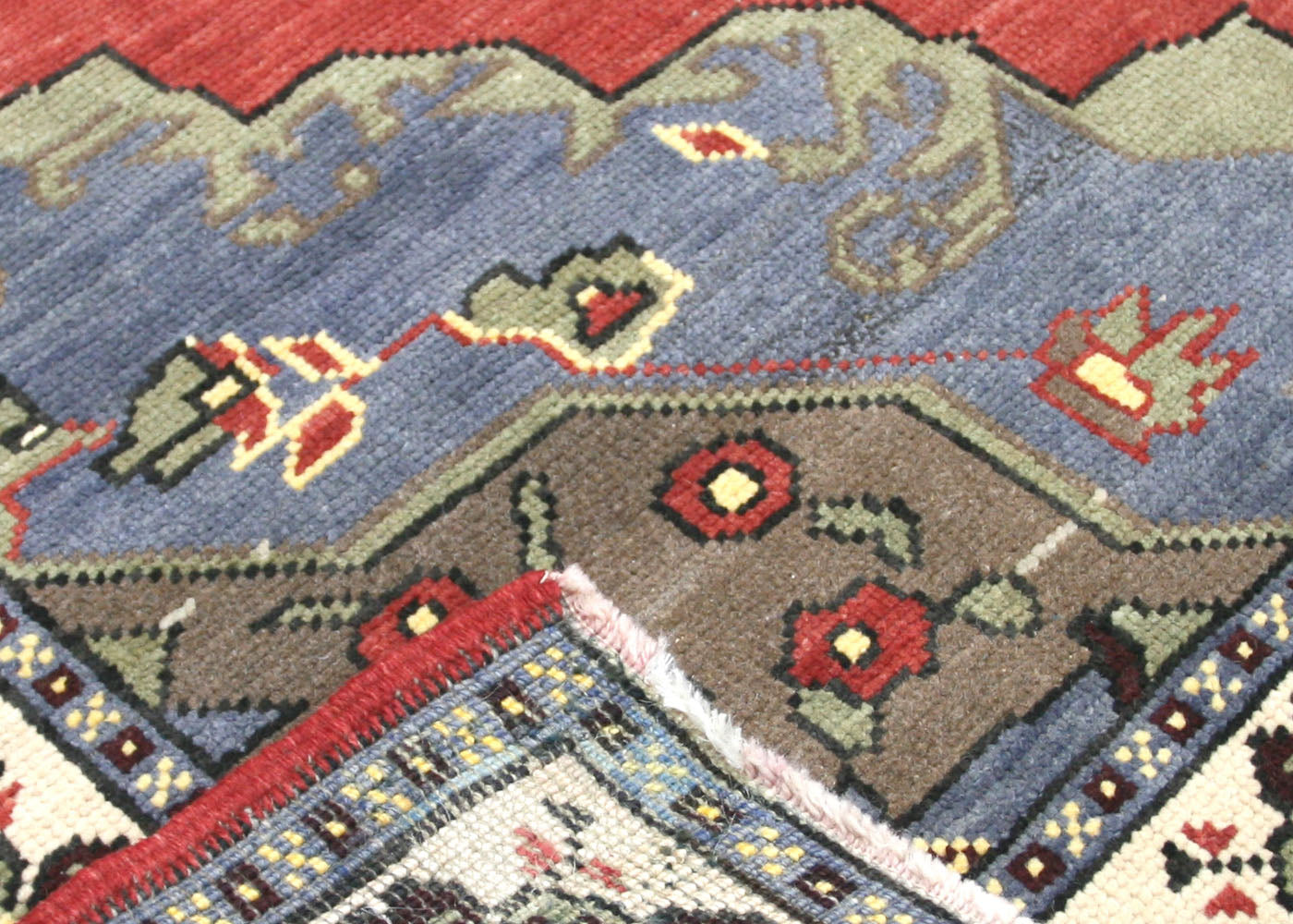 Vintage Turkish Oushak Rug - 5' x 11'2" - 160136