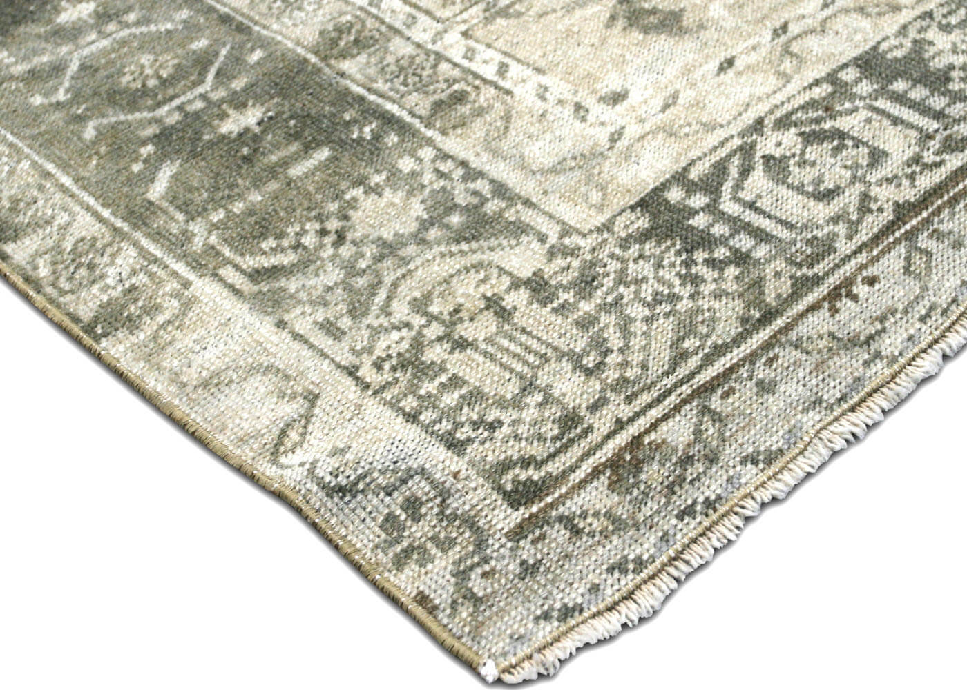 Vintage Turkish Oushak Rug - 6'4" x 10'7" - 160137
