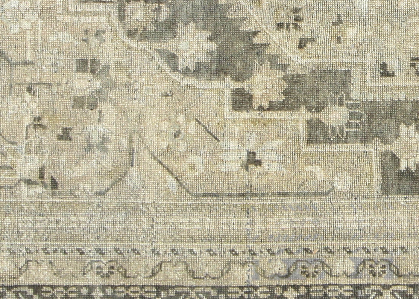 Vintage Turkish Oushak Rug - 6'4" x 10'7" - 160137