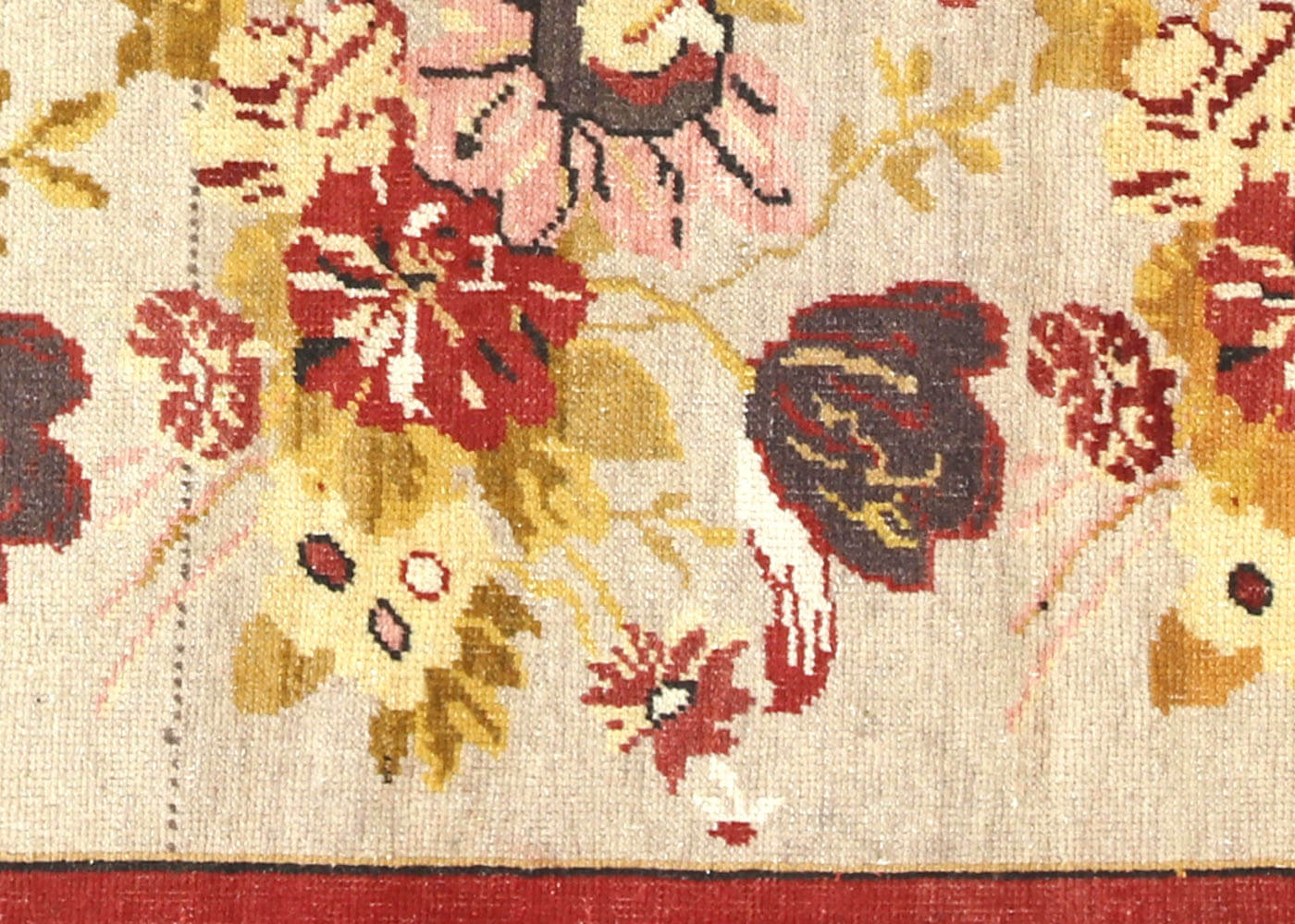 Vintage Turkish Oushak Rug - 4'5" x 7'5" - 160138