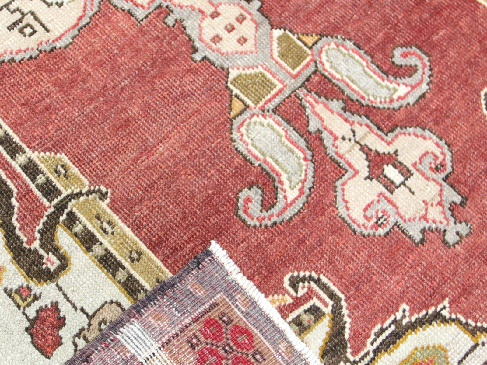 Vintage Turkish Oushak Rug - 4'6" x 6'9"