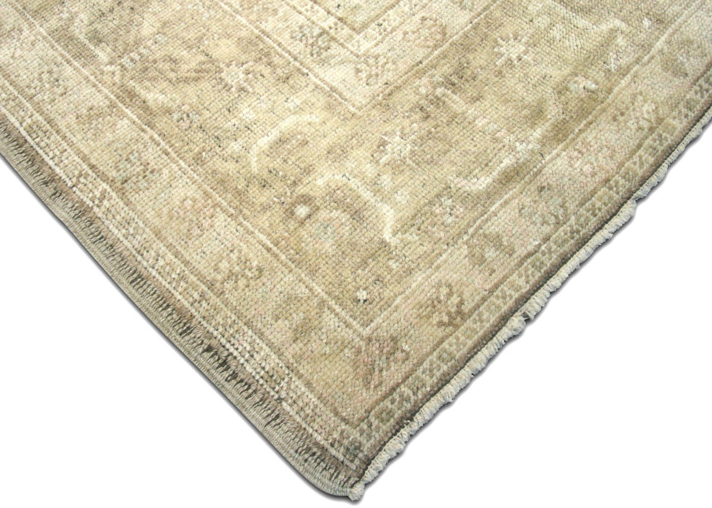 Vintage Turkish Oushak Rug - 6'5" x 10'4" - 160148