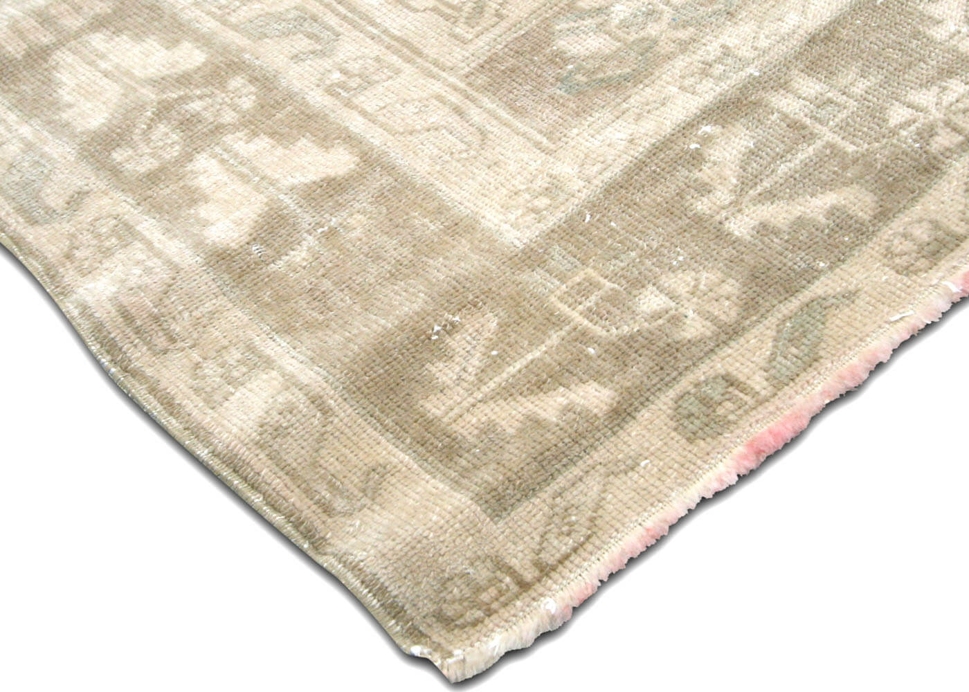Vintage Turkish Oushak Rug - 4'7" x 9' - 160156