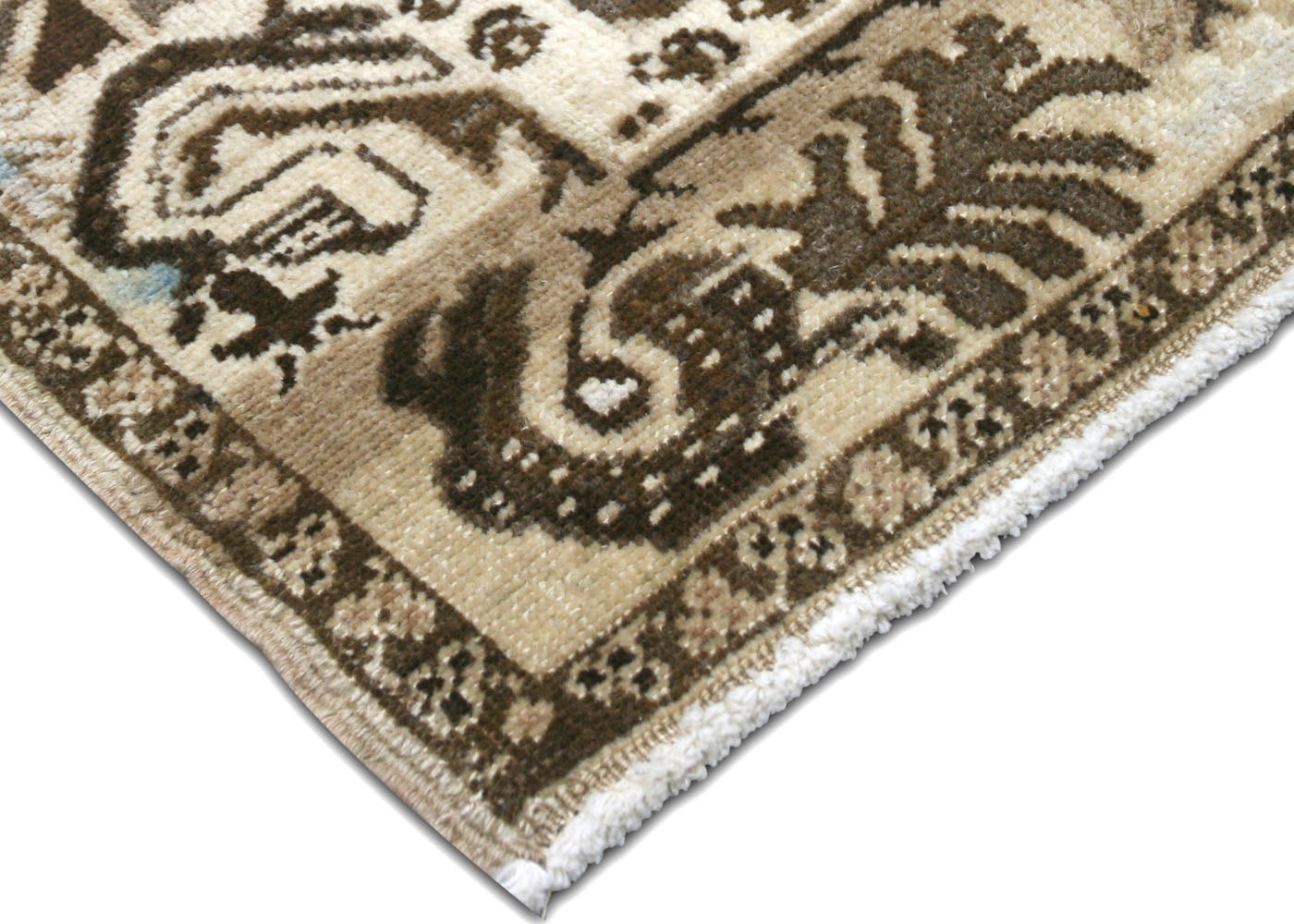 Vintage Turkish Oushak Rug - 4'9" x 6'9" - 160159
