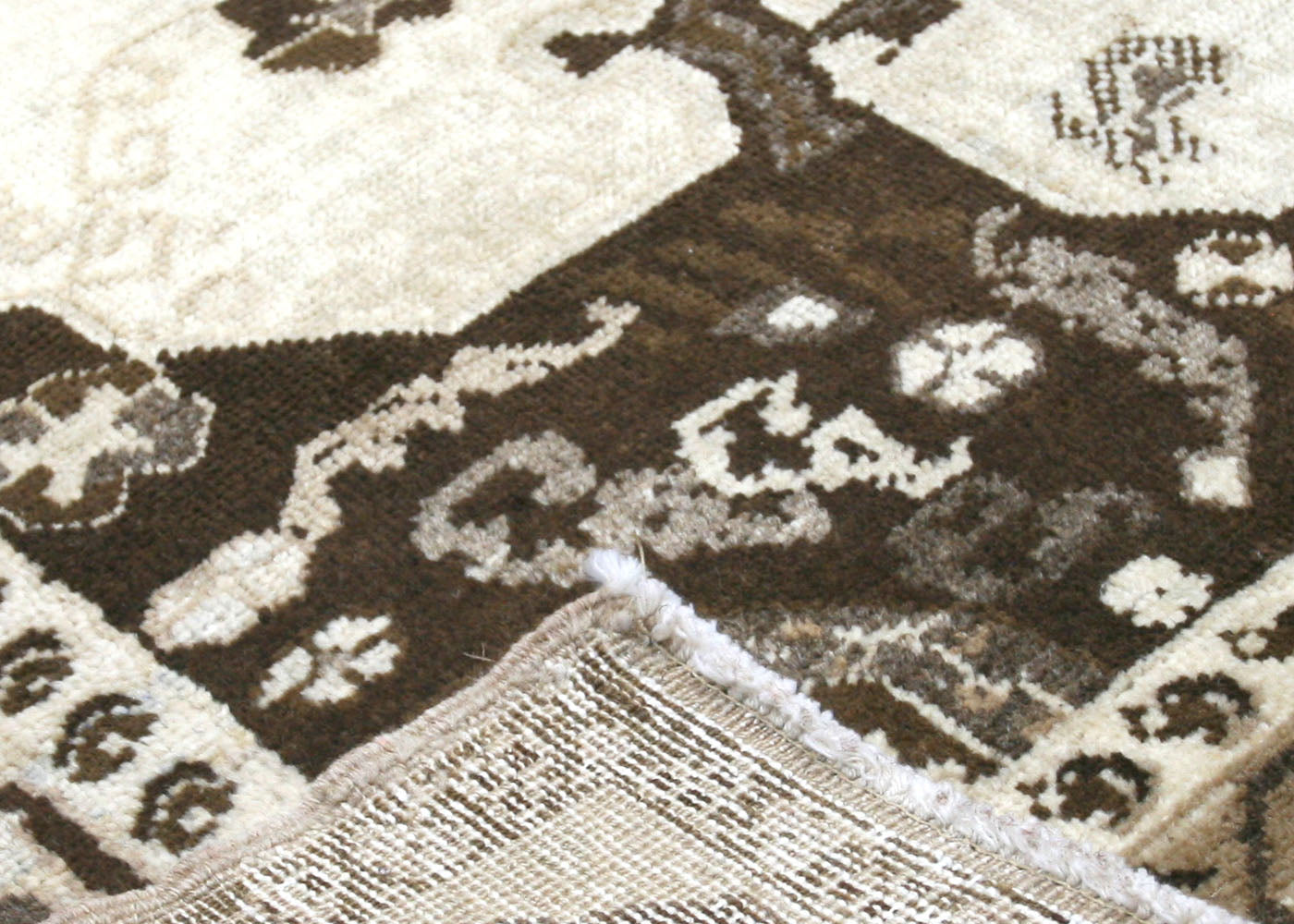 Vintage Turkish Oushak Rug - 4'9" x 6'9" - 160159