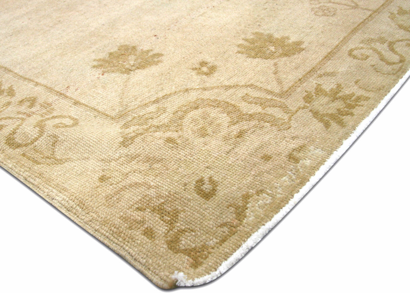 Vintage Turkish Oushak Rug - 4'2" x 6'11" - 160169