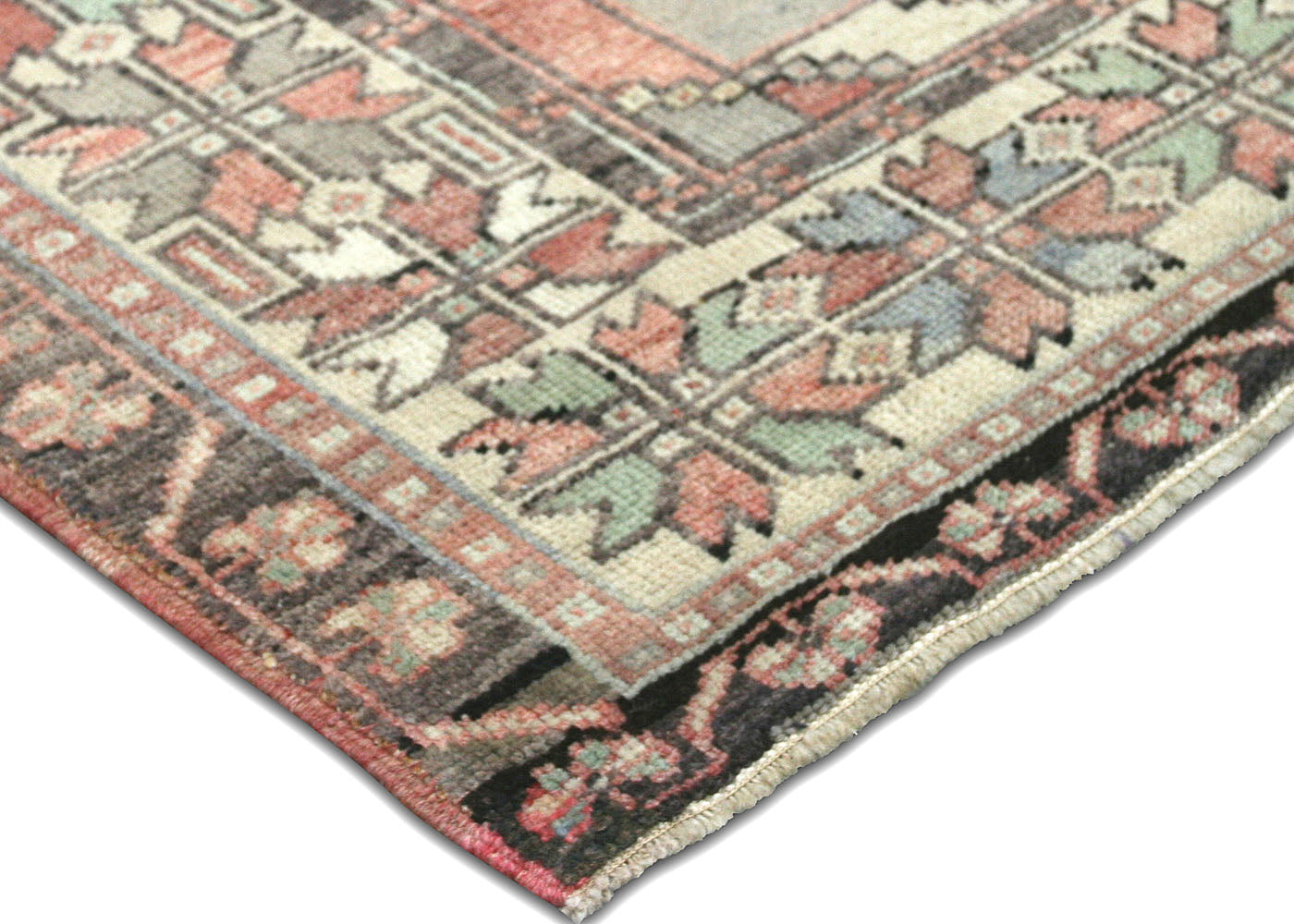 Vintage Turkish Oushak Rug - 3'11" x 6'6" - 160172