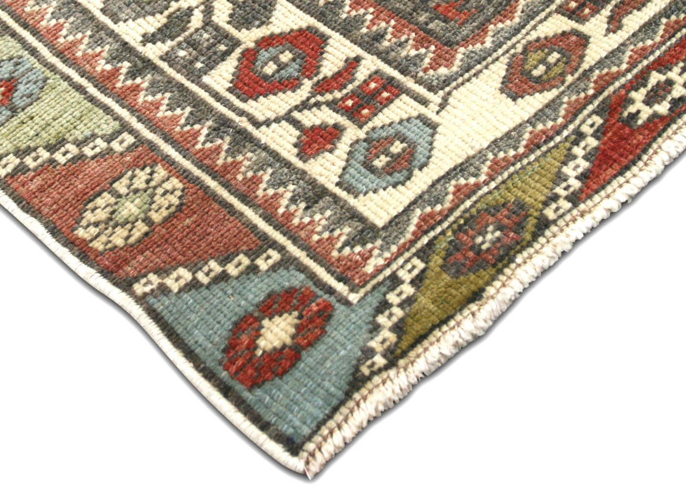 Vintage Turkish Oushak Rug - 5'3" x 9'4" - 160176