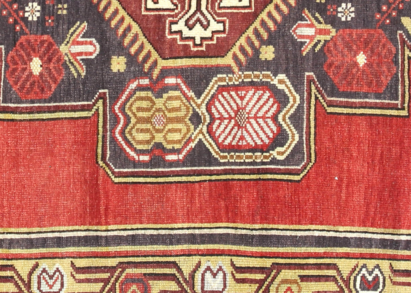 Vintage Turkish Oushak Rug - 5'1" x 11'10" - 160182