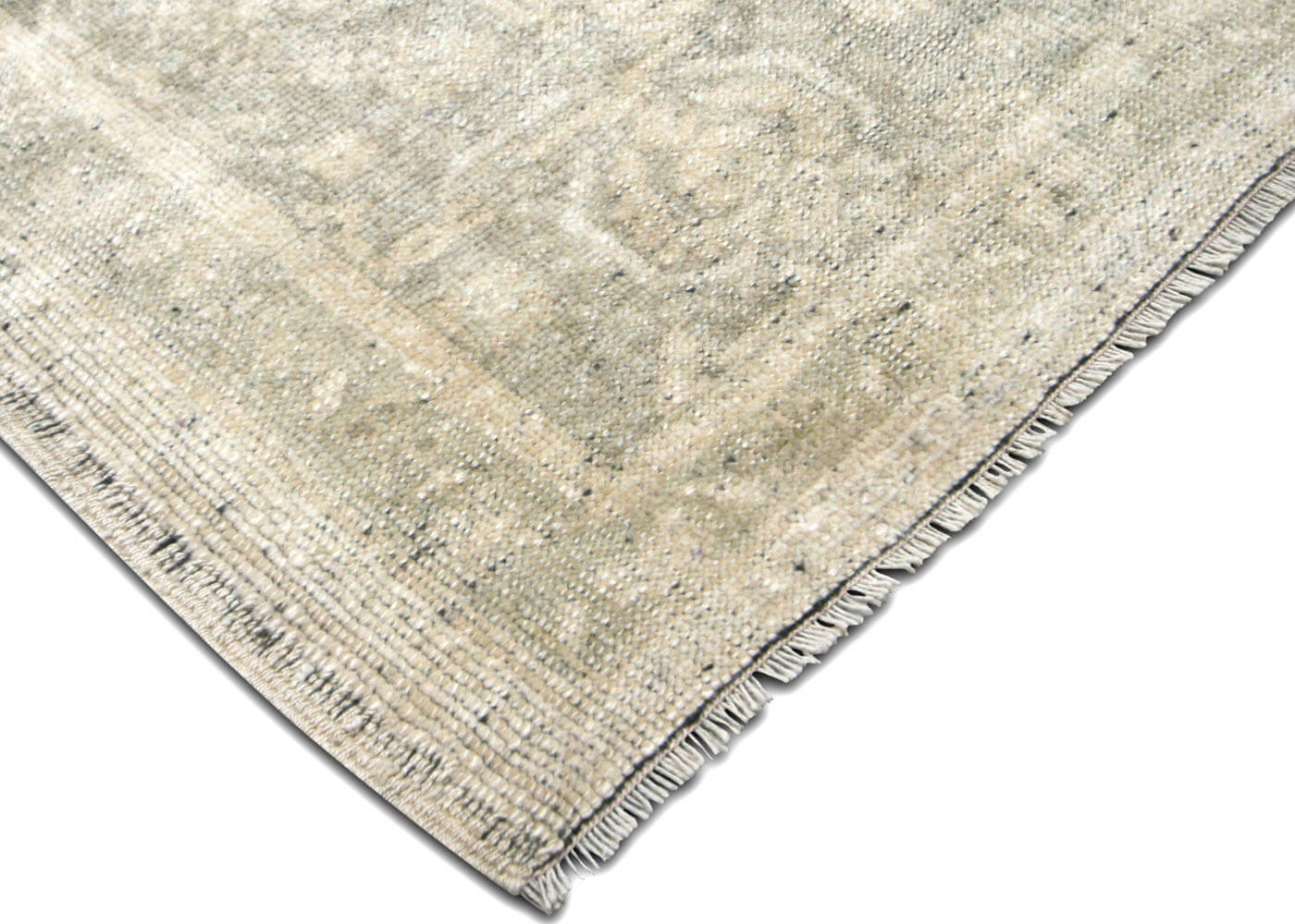 Vintage Turkish Oushak Rug - 6'8" x 11'9" - 160183