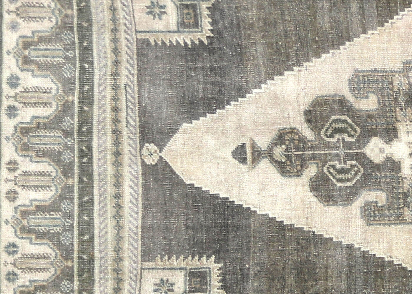 Vintage Turkish Oushak Rug - 5'4" x 9' - 160198