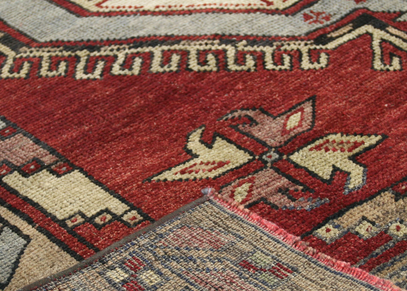 Vintage Turkish Oushak Rug - 4'5" x 10'11" - 160204