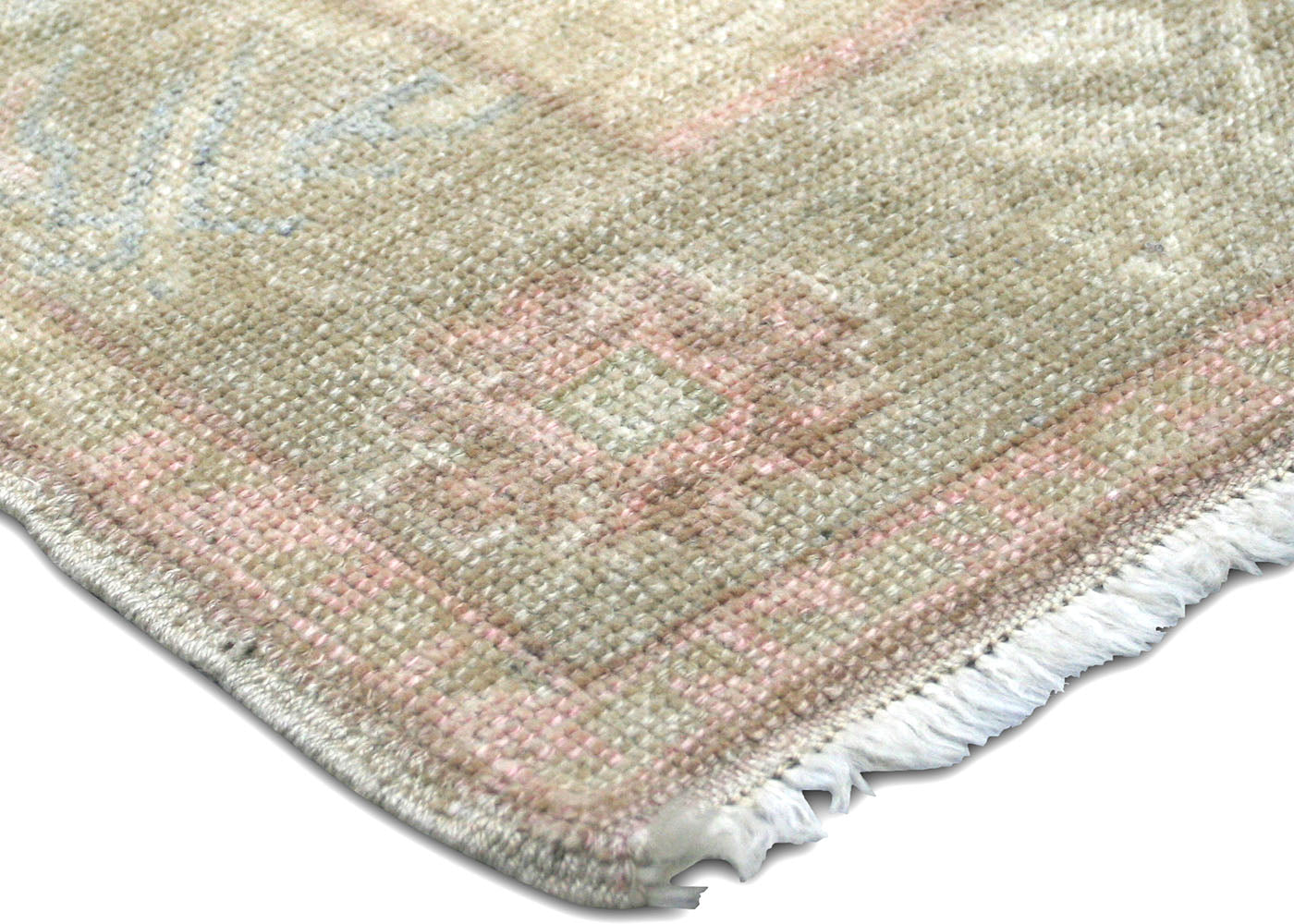 Vintage Turkish Oushak Rug - 5'3" x 12'10" - 160206