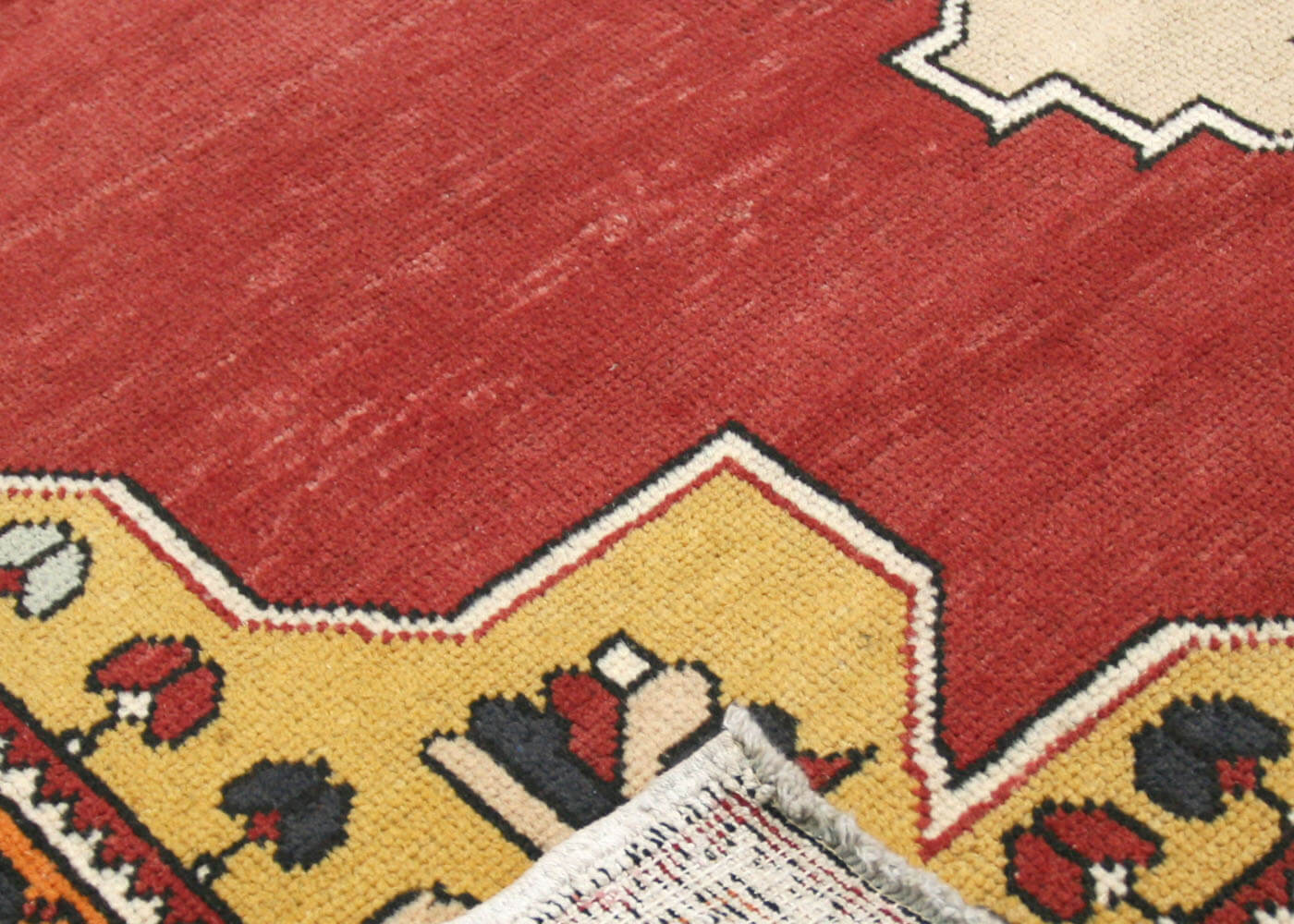 Vintage Turkish Oushak Rug - 4'6" x 7'10" - 160210