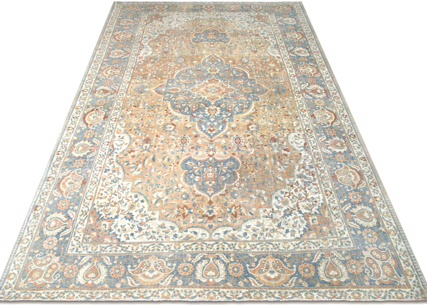 Semi Antique Persian Baktiari Rug - 10'2" x 17'3" - 160231