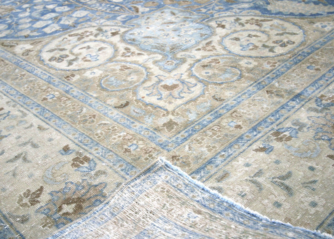 Semi Antique Persian Tabriz Rug - 9'4" x 13'9" - 160314