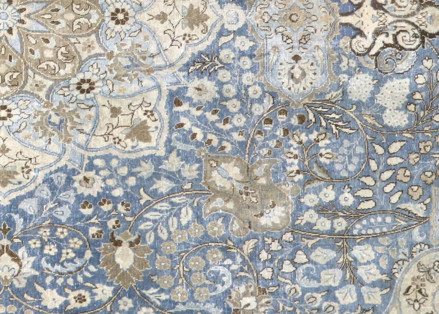 Semi Antique Persian Tabriz Rug - 9'4" x 13'9" - 160314