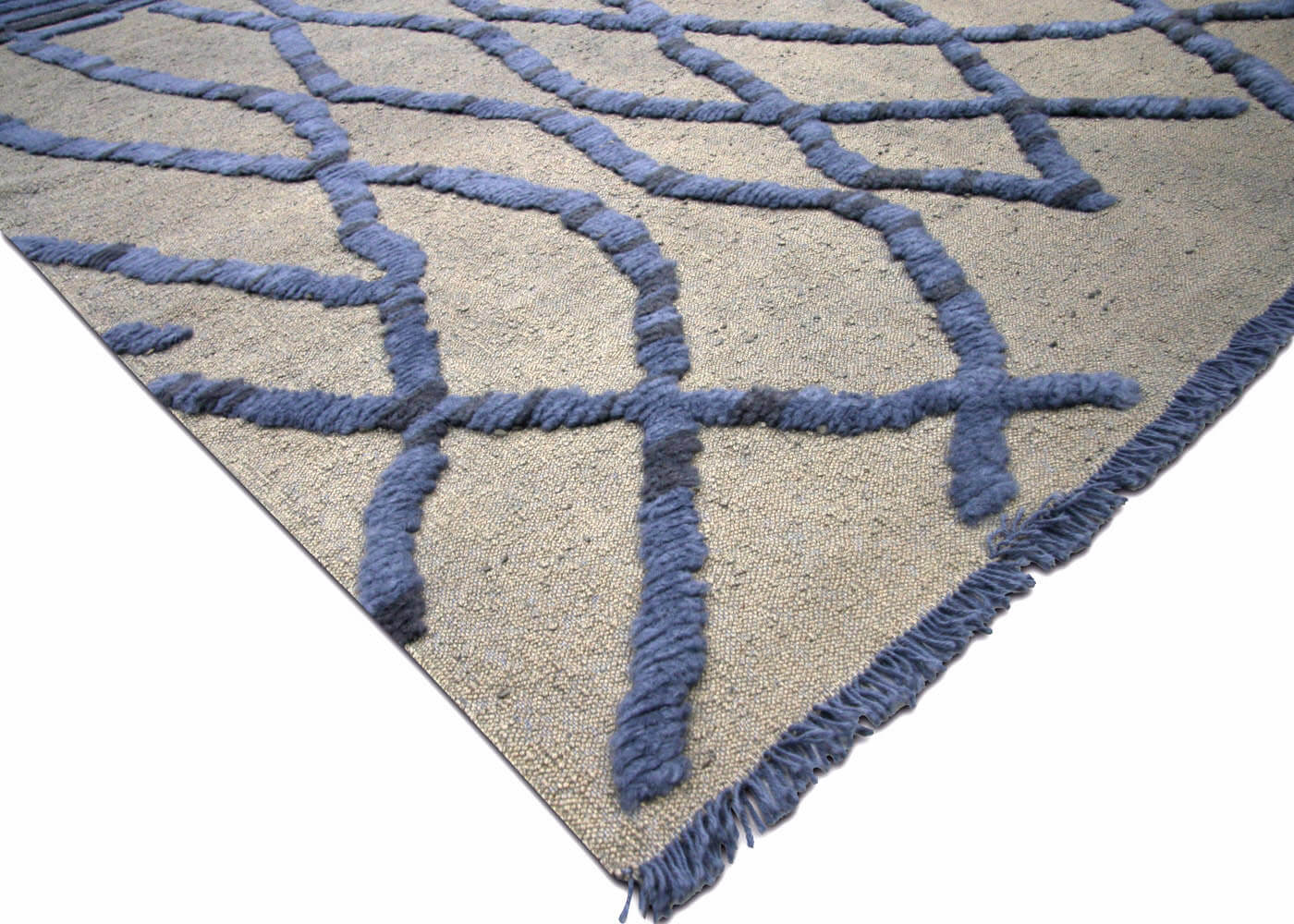 Vintage Turkish Shag Rug - 5'6" x 7'5" - 160317