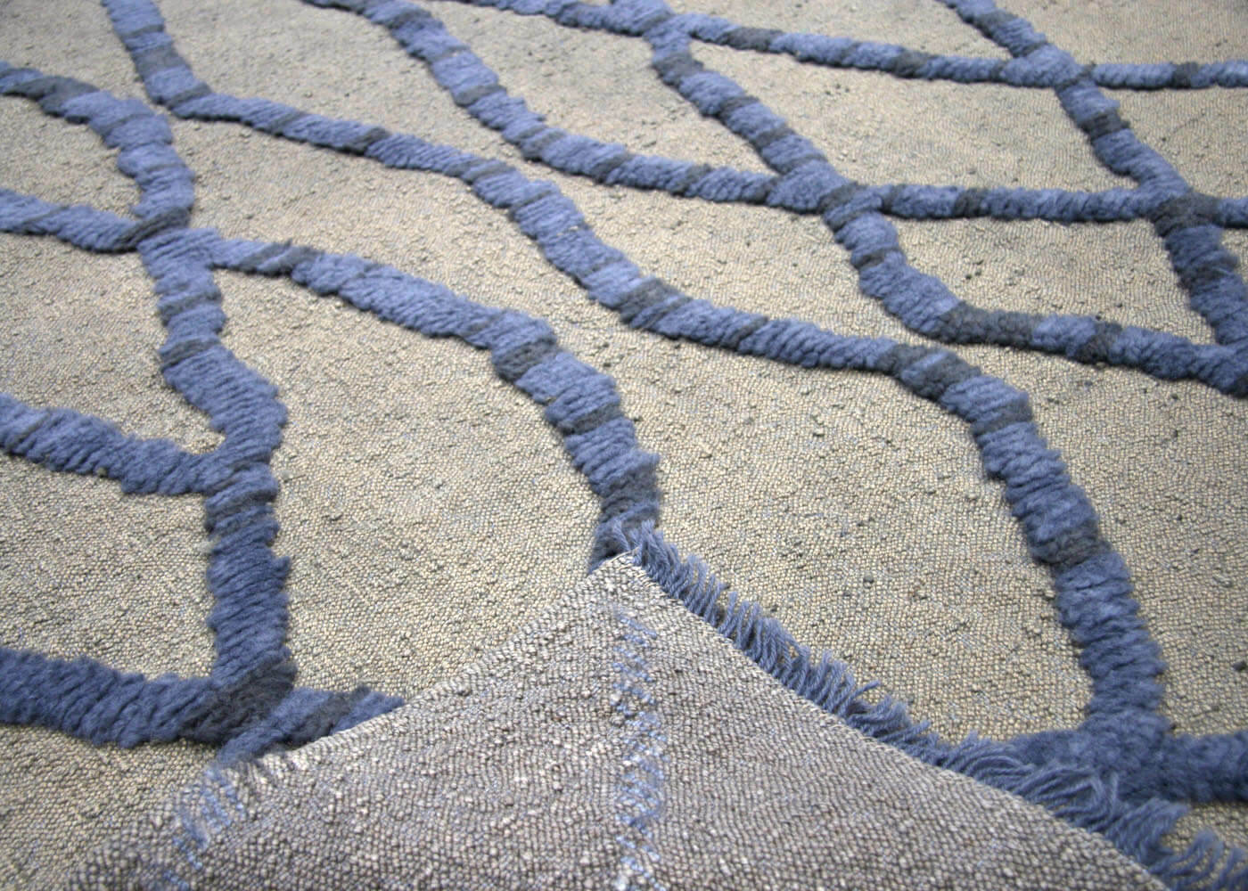 Vintage Turkish Shag Rug - 5'6" x 7'5" - 160317
