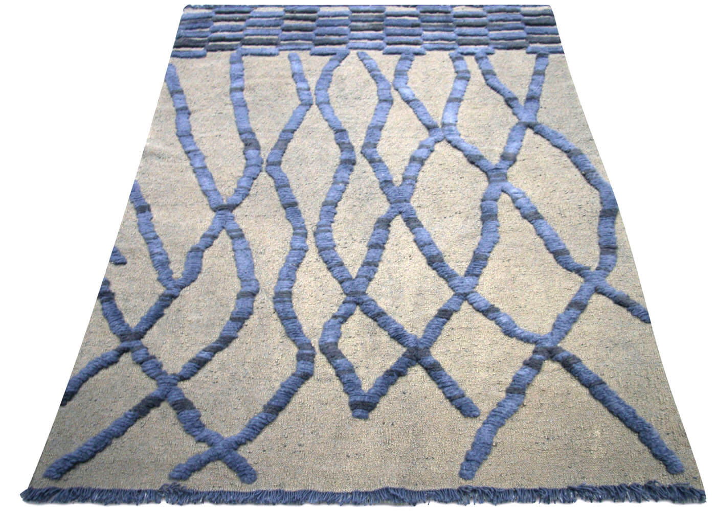Vintage Turkish Shag Rug - 5'6" x 7'5" - 160317