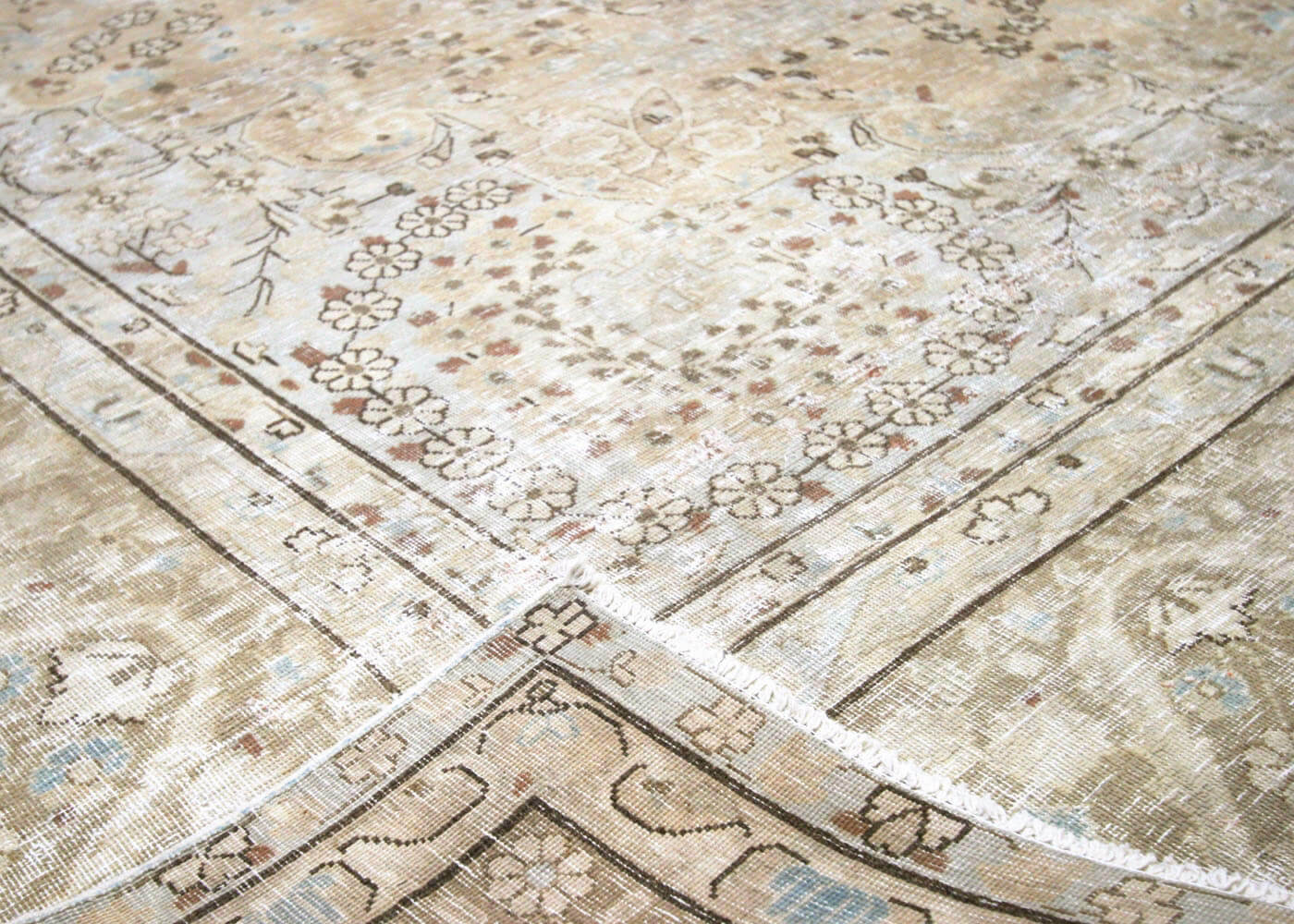 Vintage Persian Kerman Rug - 9'10" x 13'1" - 160326