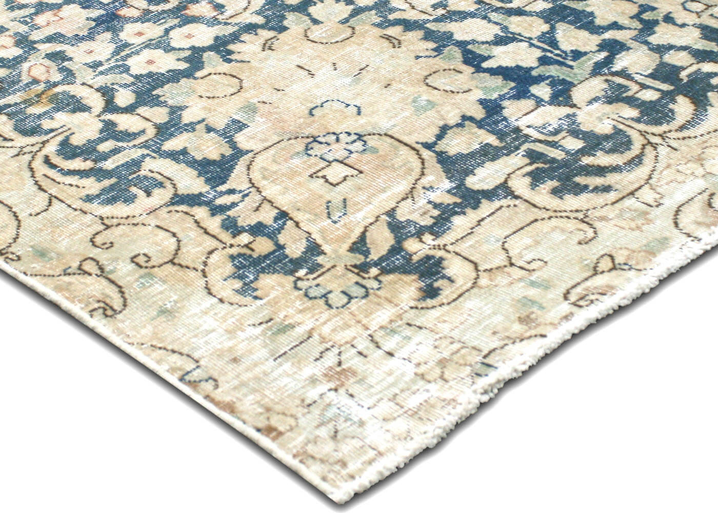 Vintage Persian Kerman Rug - 9'6" x 12'9" - 160331