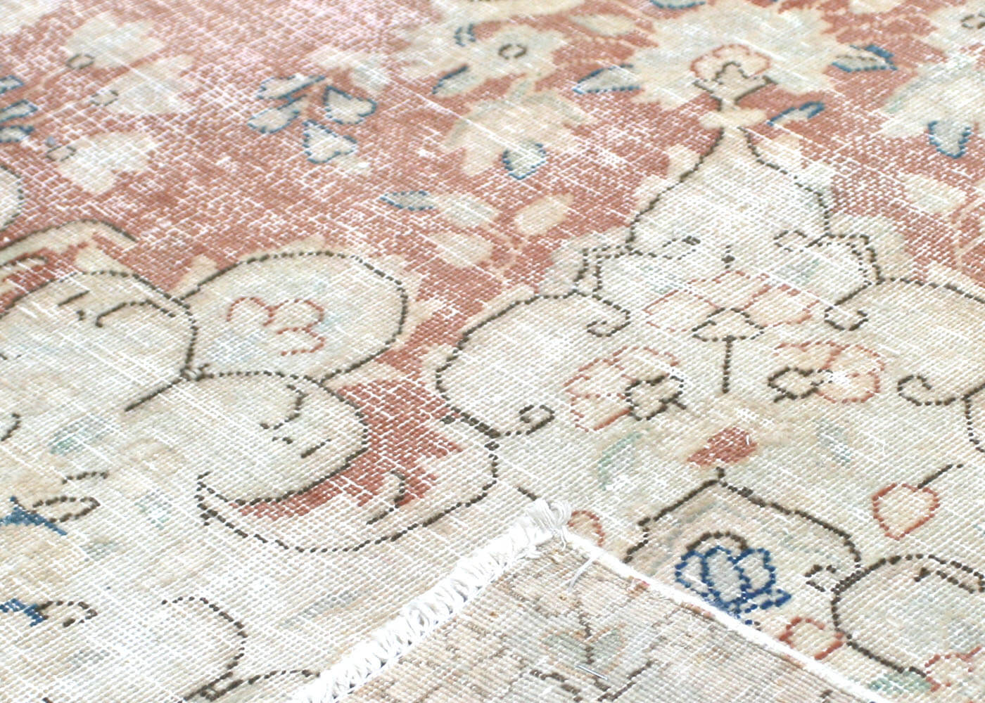Vintage Persian Kerman Rug - 9'6" x 12'9" - 160331
