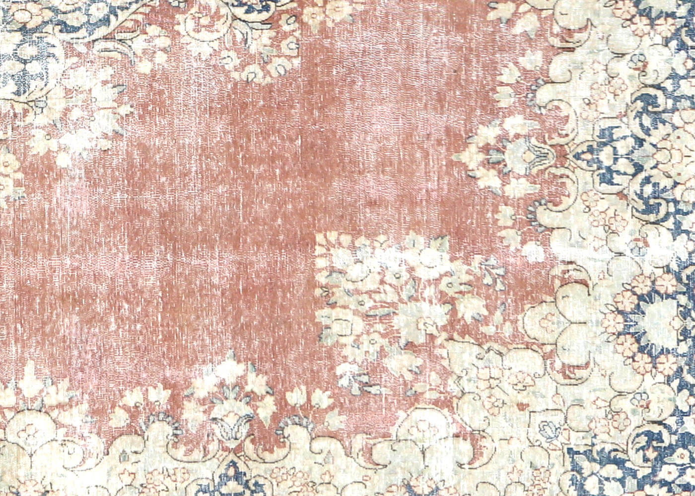 Vintage Persian Kerman Rug - 9'6" x 12'9" - 160331