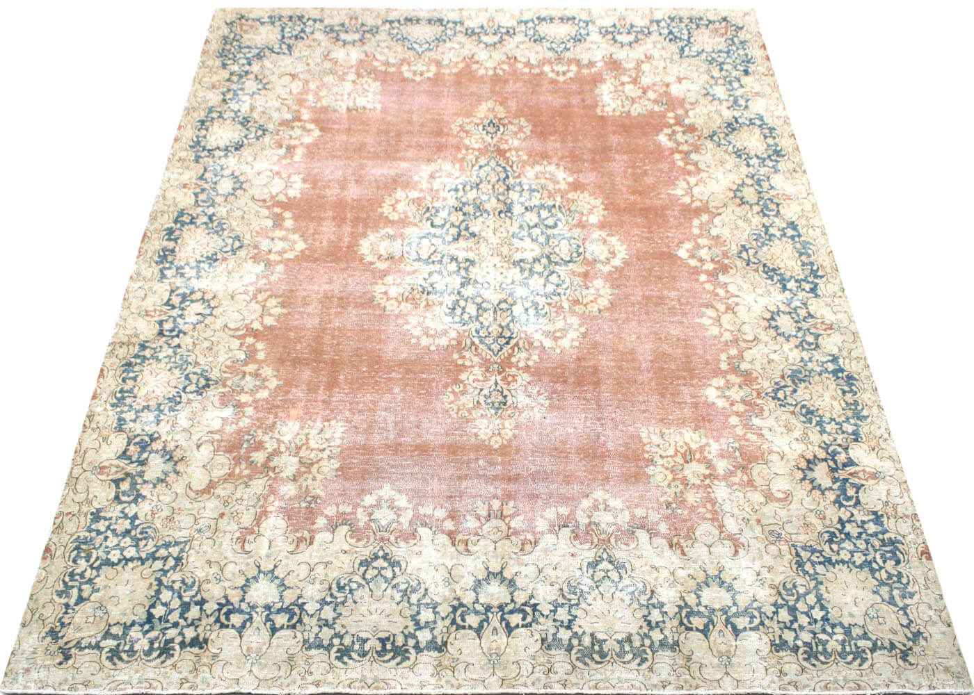 Vintage Persian Kerman Rug - 9'6" x 12'9" - 160331