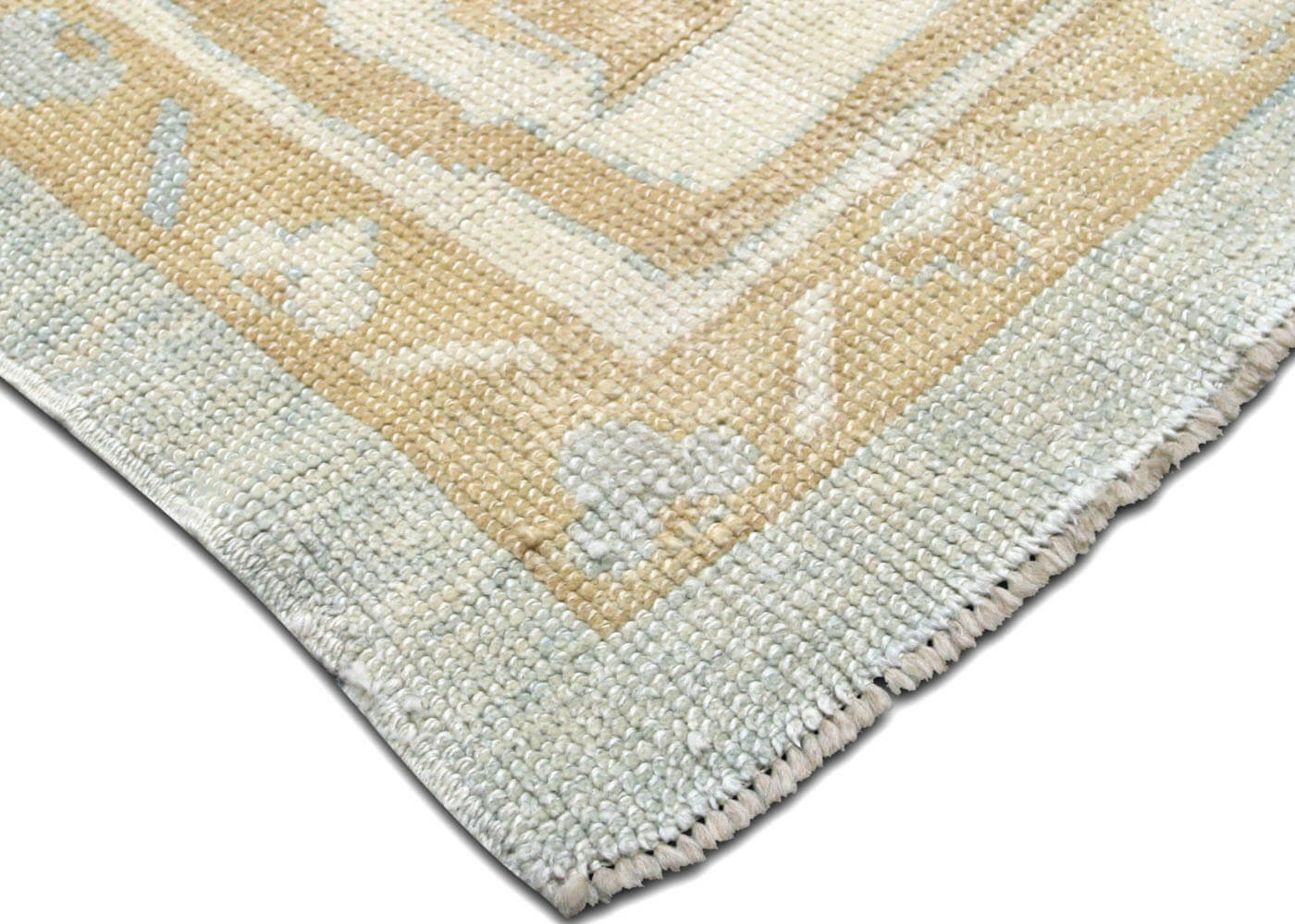 Vintage Turkish Oushak Rug - 12'10" x 17'3" - 160346