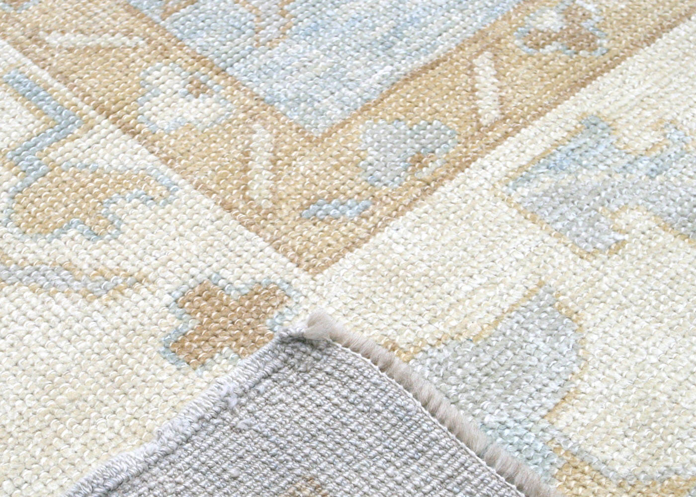 Vintage Turkish Oushak Rug - 12'10" x 17'3" - 160346