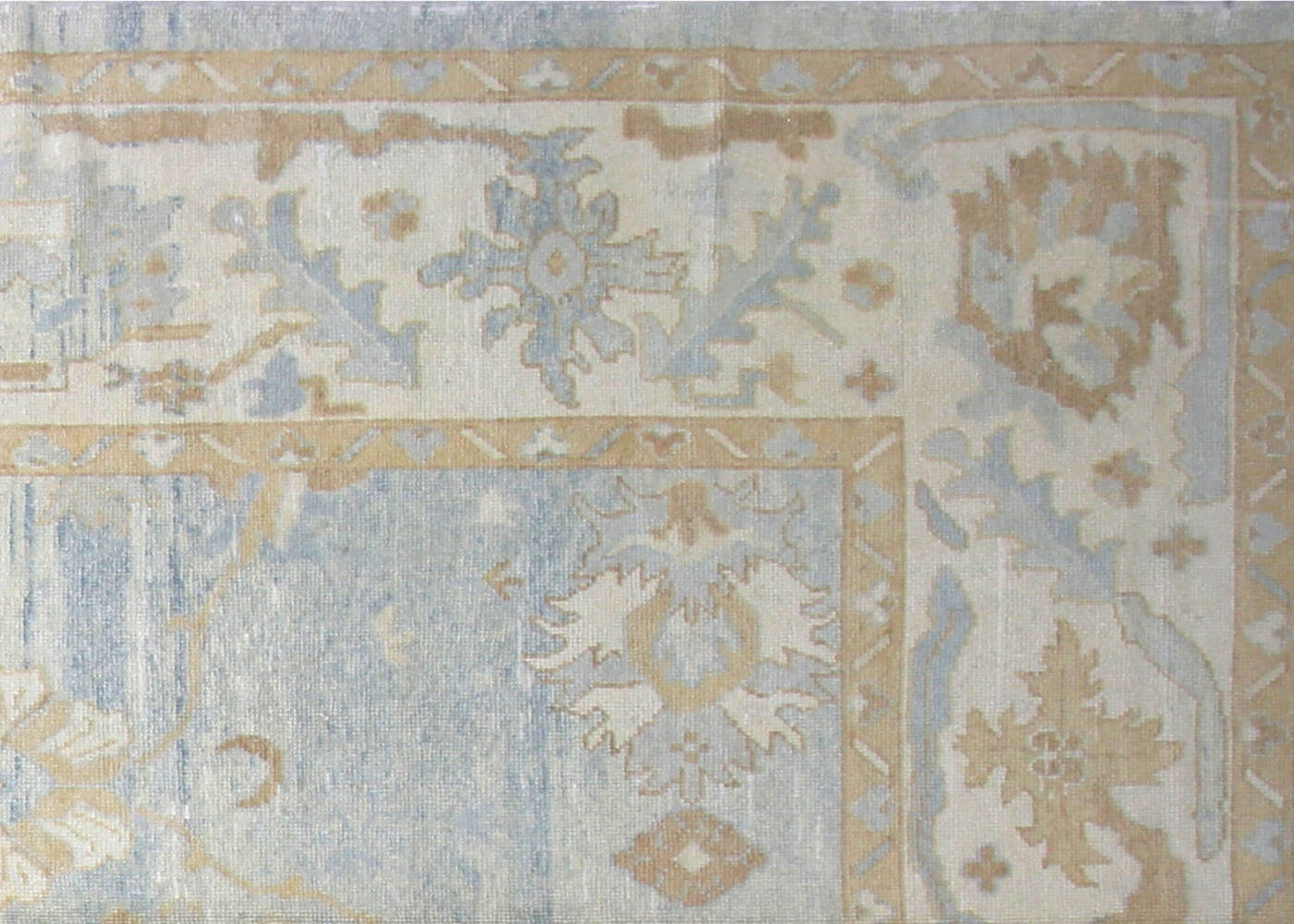 Vintage Turkish Oushak Rug - 12'10" x 17'3" - 160346