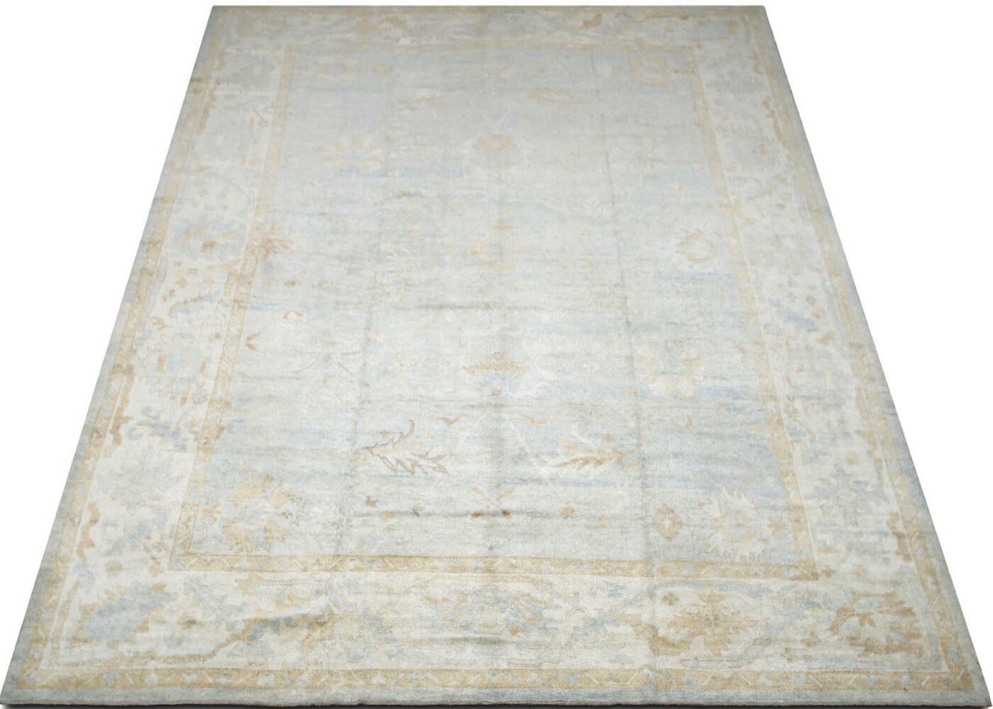 Vintage Turkish Oushak Rug - 12'10" x 17'3" - 160346