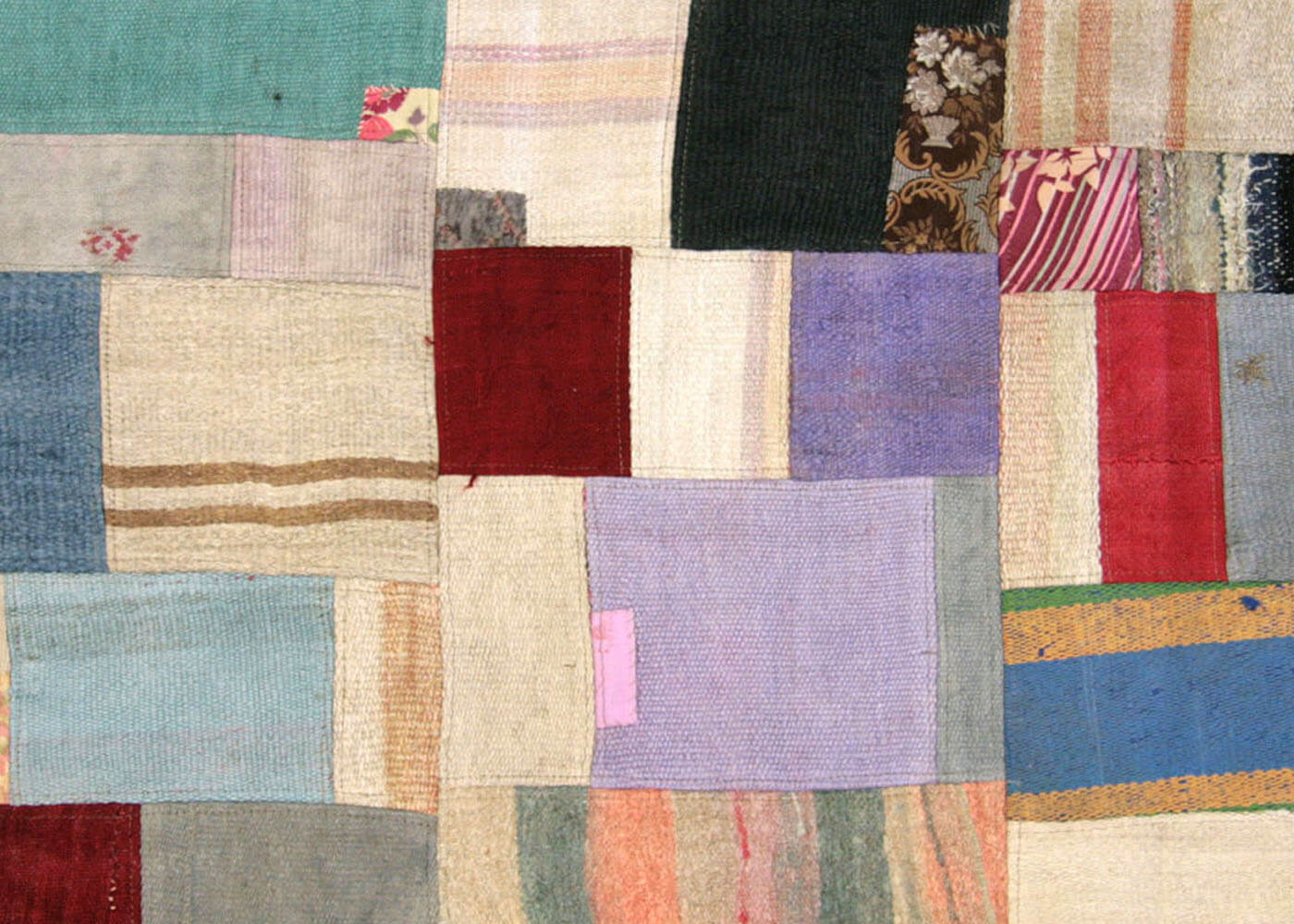 Vintage Turkish Patchwork Kilim - 3' x 5' - 160550