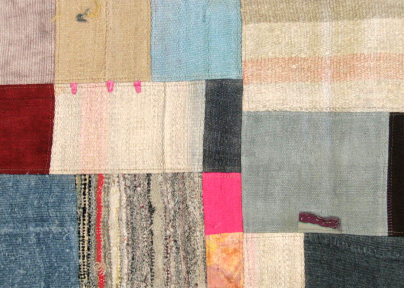 Vintage Turkish Patchwork Kilim - 3' x 5' - 160555