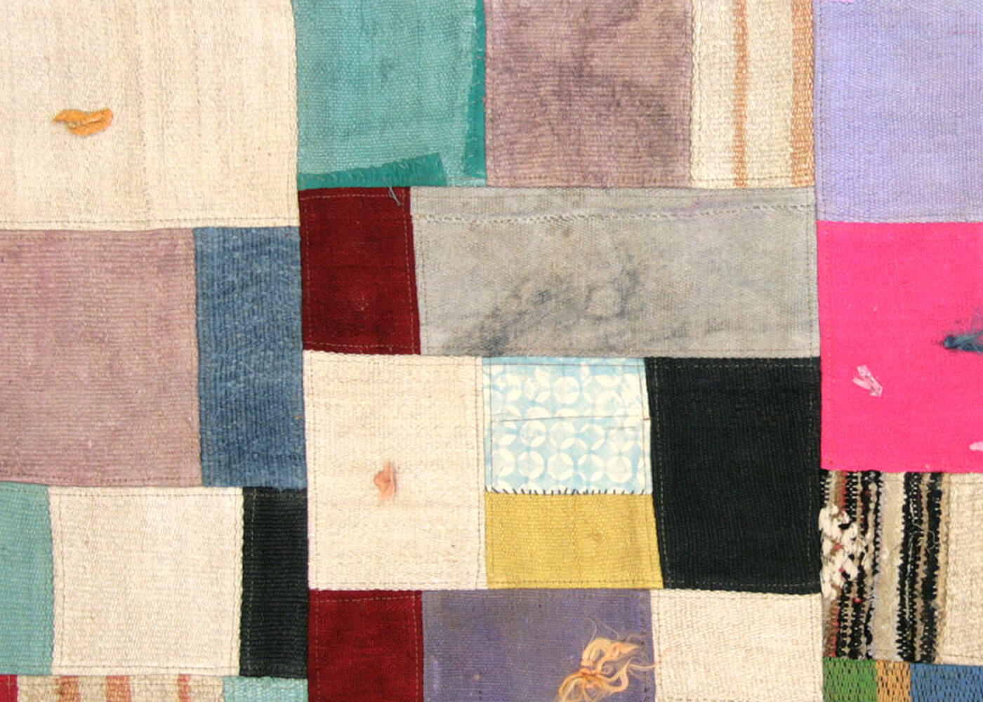 Vintage Turkish Patchwork Kilim - 3' x 5' - 160560