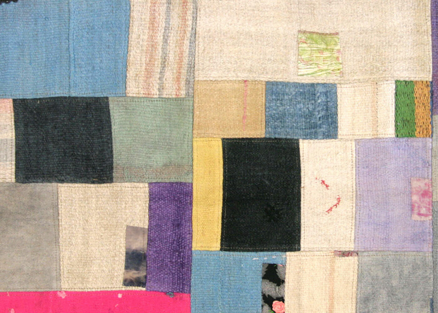Vintage Turkish Patchwork Kilim - 2'11" x 5' - 160563