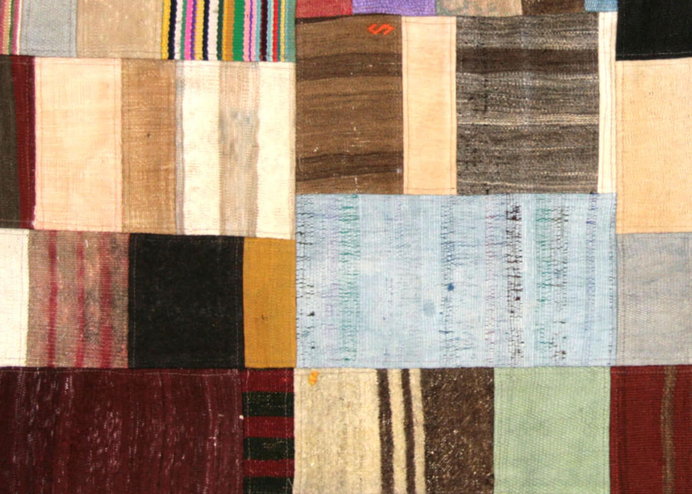 Vintage Turkish Patchwork Kilim - 3' x 5' - 160565