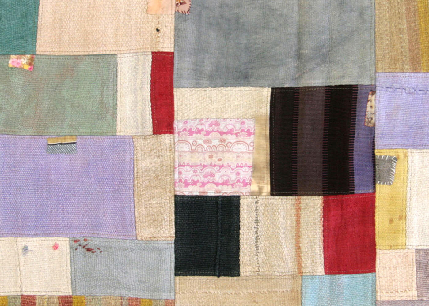 Vintage Turkish Patchwork Kilim - 3' x 5' - 160570