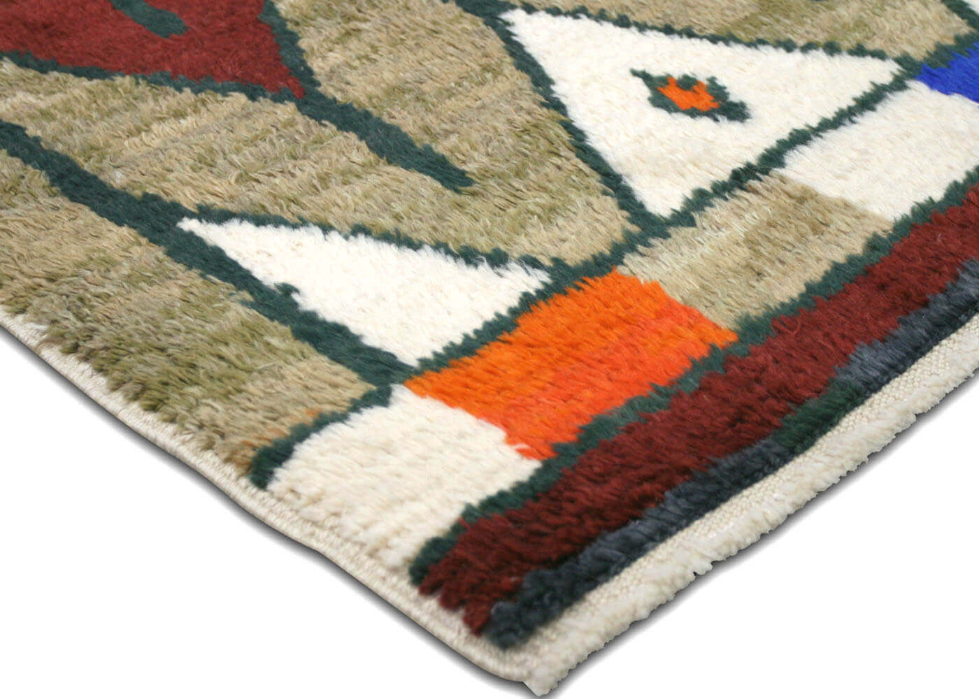 Vintage Turkish Tulu Rug - 4'8" x 6'6" - 170002