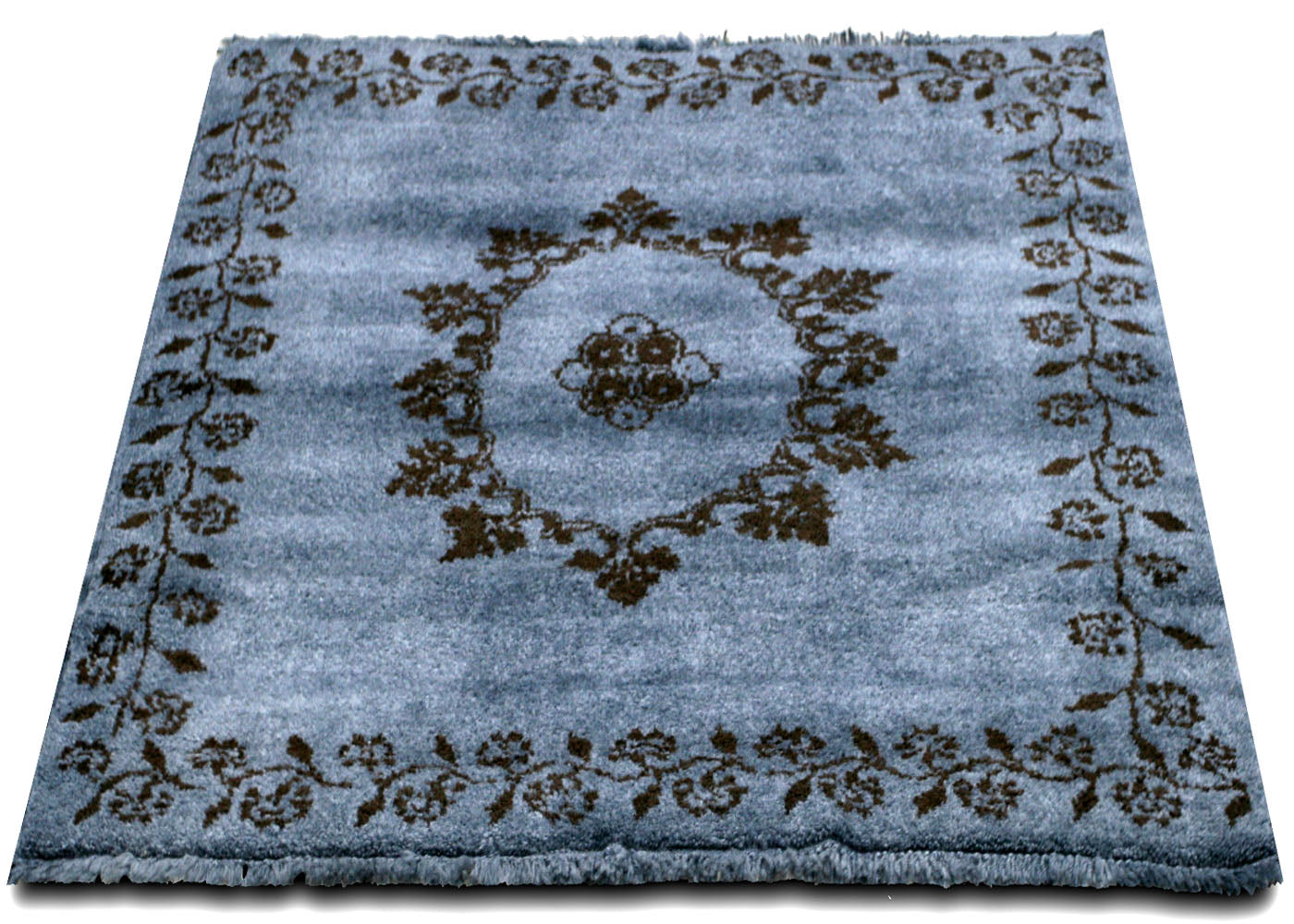Vintage Turkish Tulu Rug - 5'4" x 6'6" - 170003