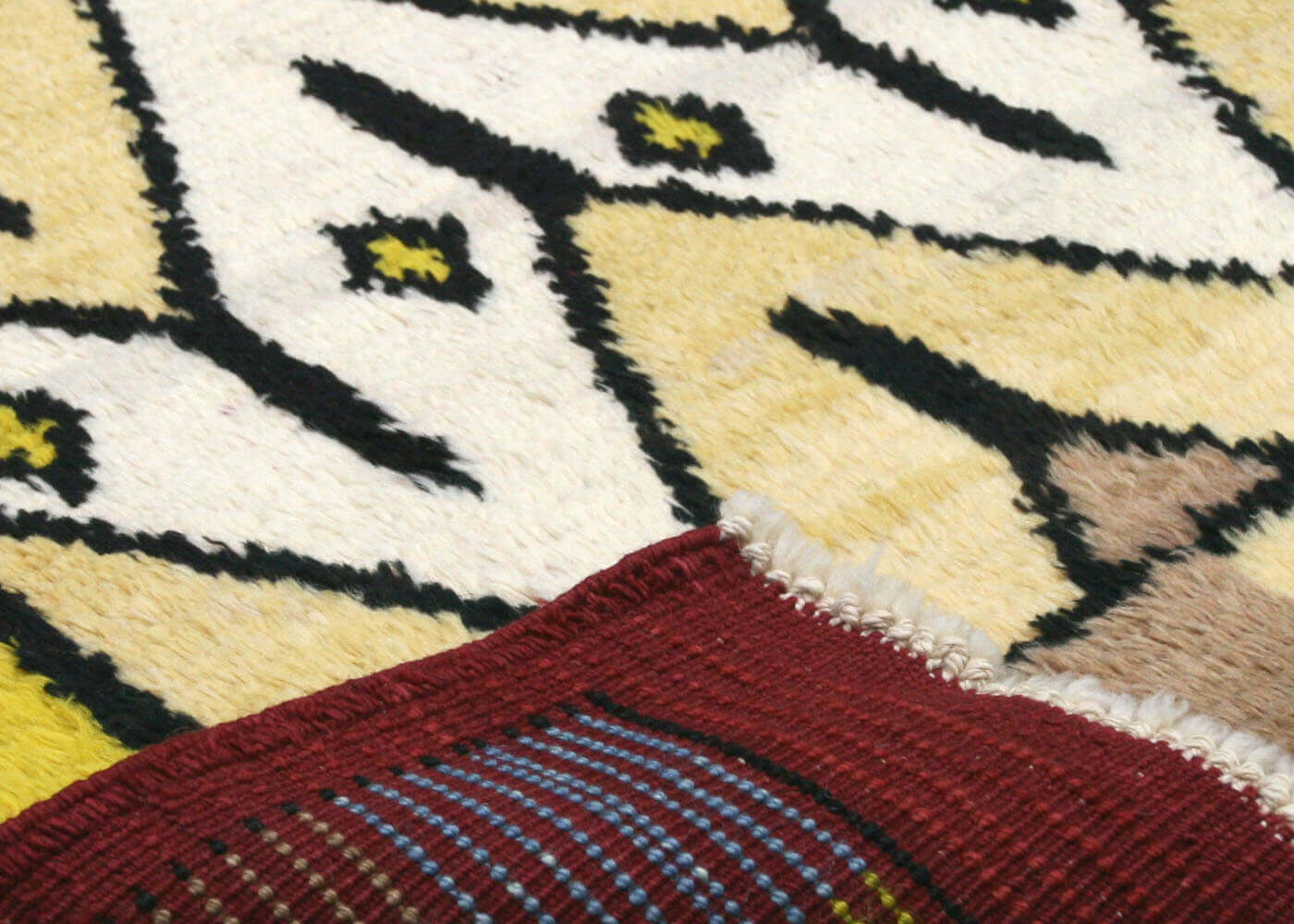 Vintage Turkish Tulu Rug - 4'9" x 7' - 170006
