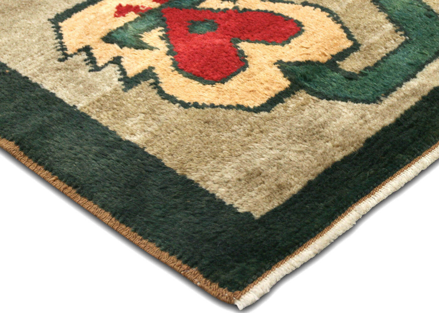 Vintage Turkish Tulu Rug - 4'7" x 6'9" - 170009