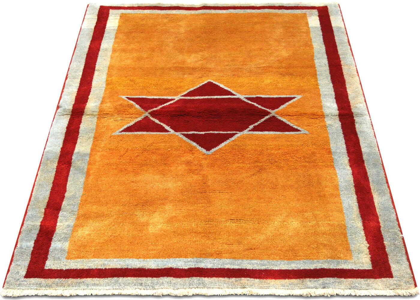 Vintage Turkish Tulu Rug - 4'10" x 6'6" - 170012