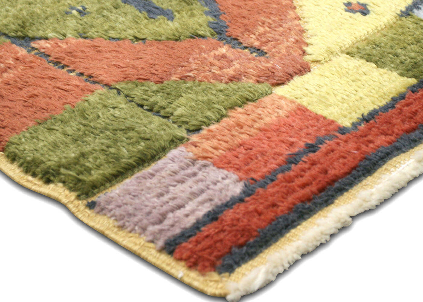 Vintage Turkish Tulu Rug - 4'10" x 6'6" - 170013