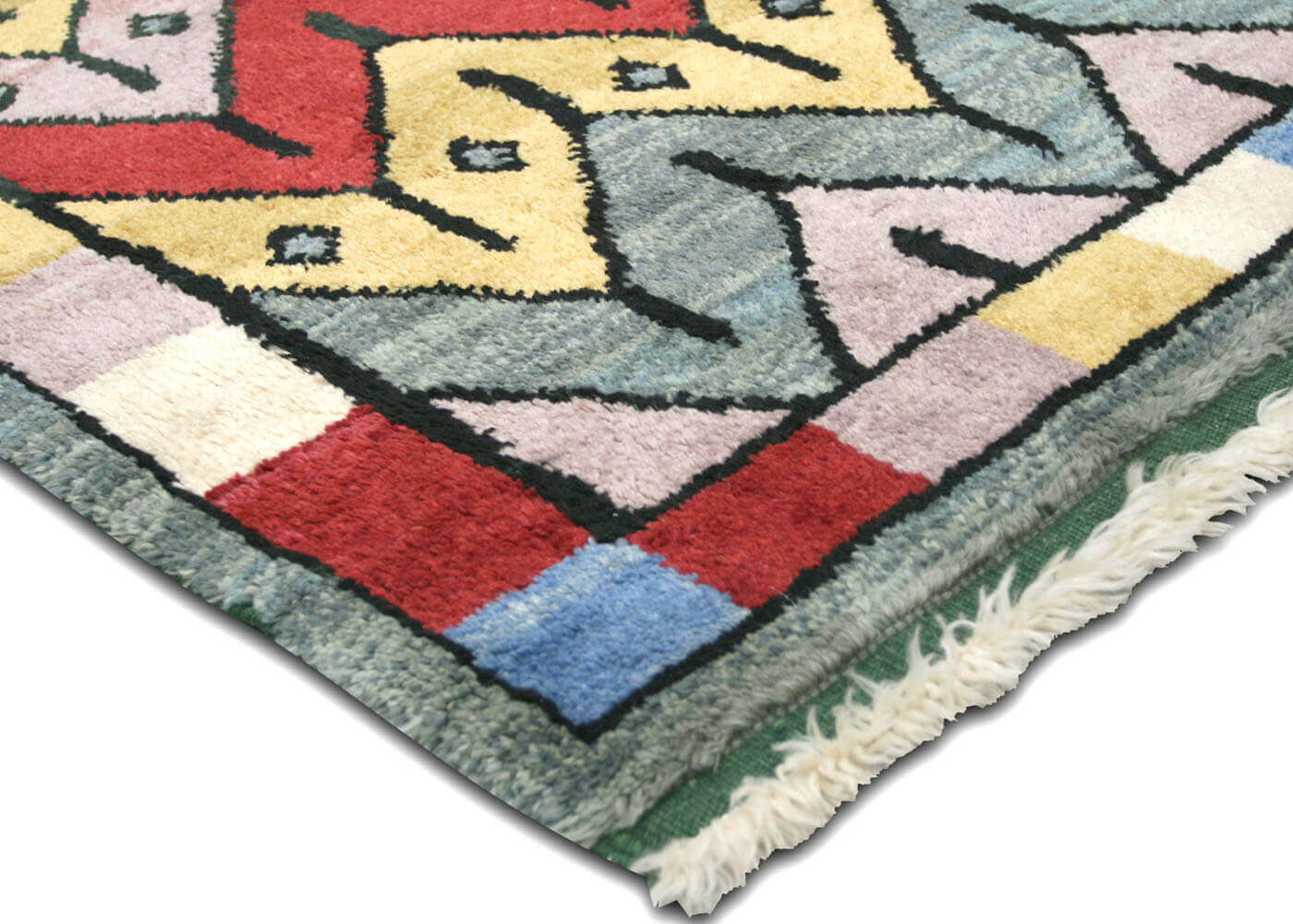 Vintage Turkish Tulu Rug - 4'10" x 6'9" - 170016