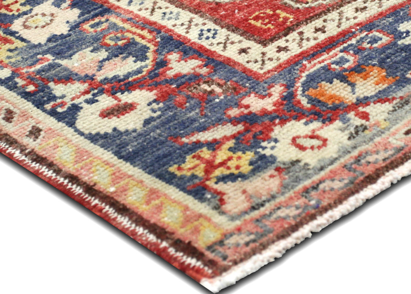 Vintage Turkish Oushak Rug - 3'10" x 7'5" - 170045