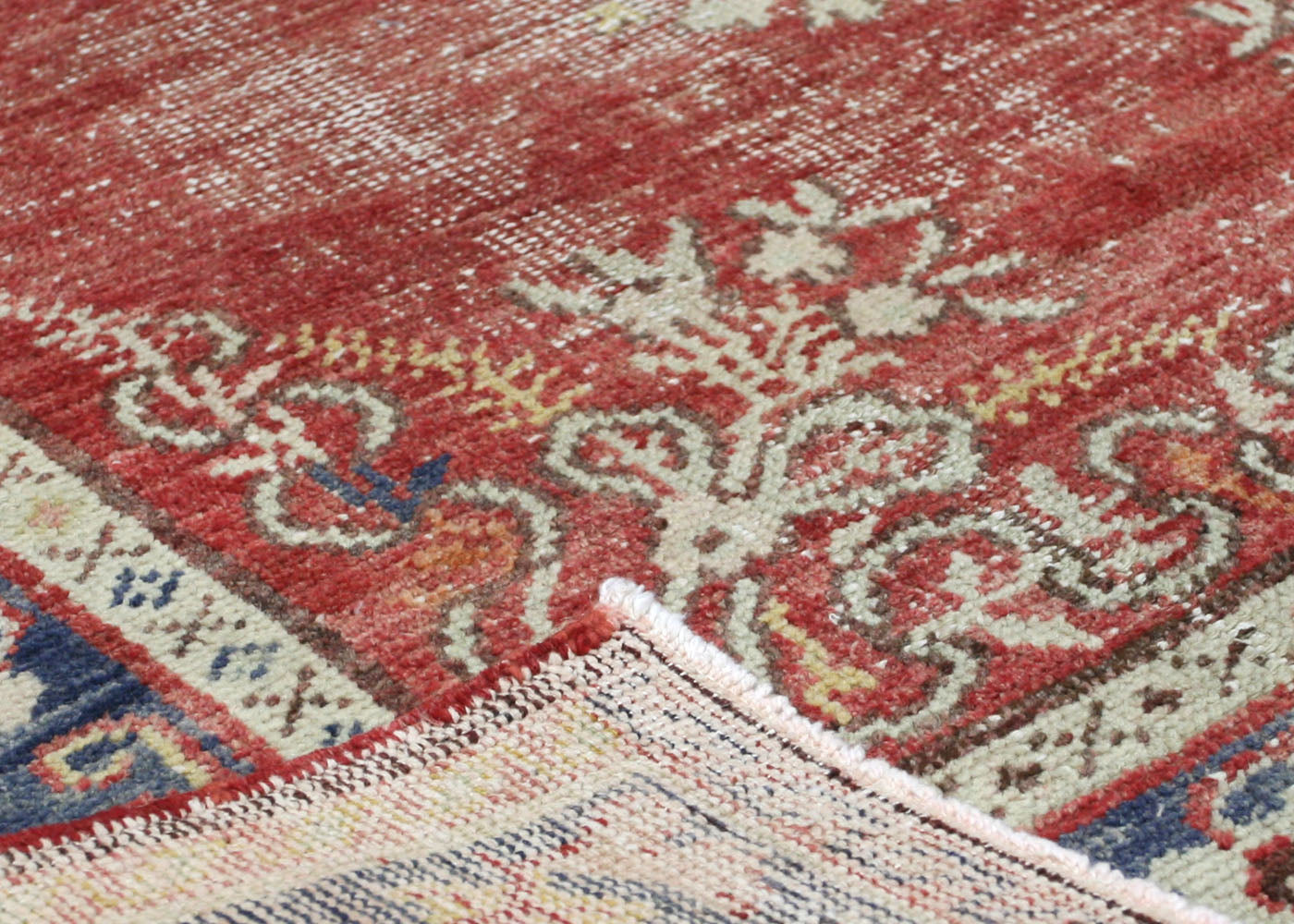 Vintage Turkish Oushak Rug - 3'10" x 7'5" - 170045